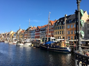 View of Nyhavn in Copenhagen - Gamesforlanguage.com