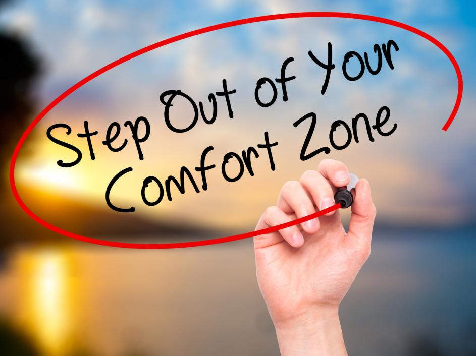 comfort zone sign - Gamesforlanguage.com