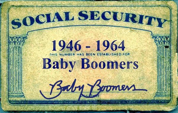 Baby Boomer Social Security Card