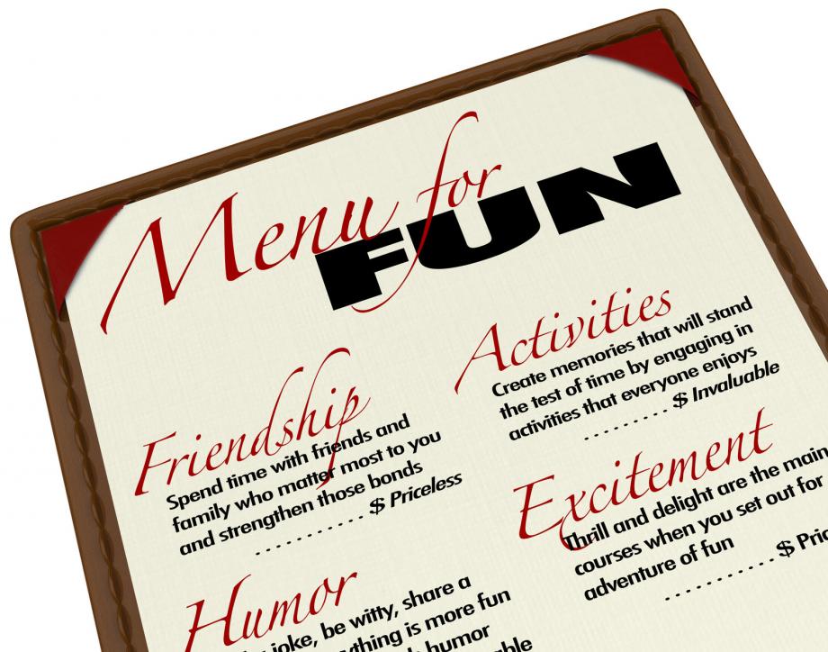 Fun Menu- Gamesforlanguage.com