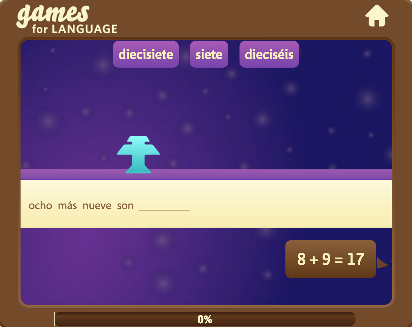 Spanish 17 - Gamesforlanguage.com