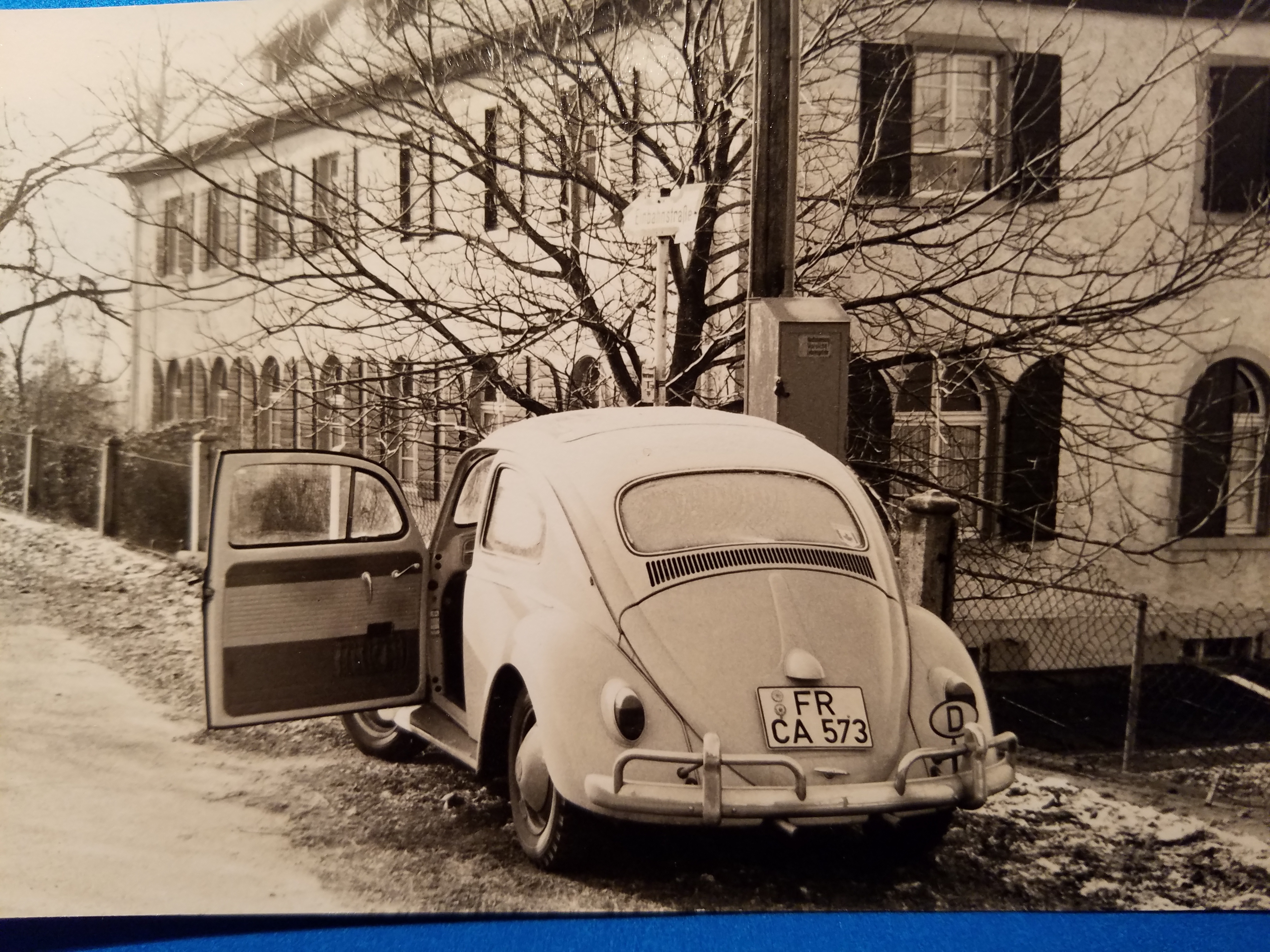 Ulrike's old VWBeetle