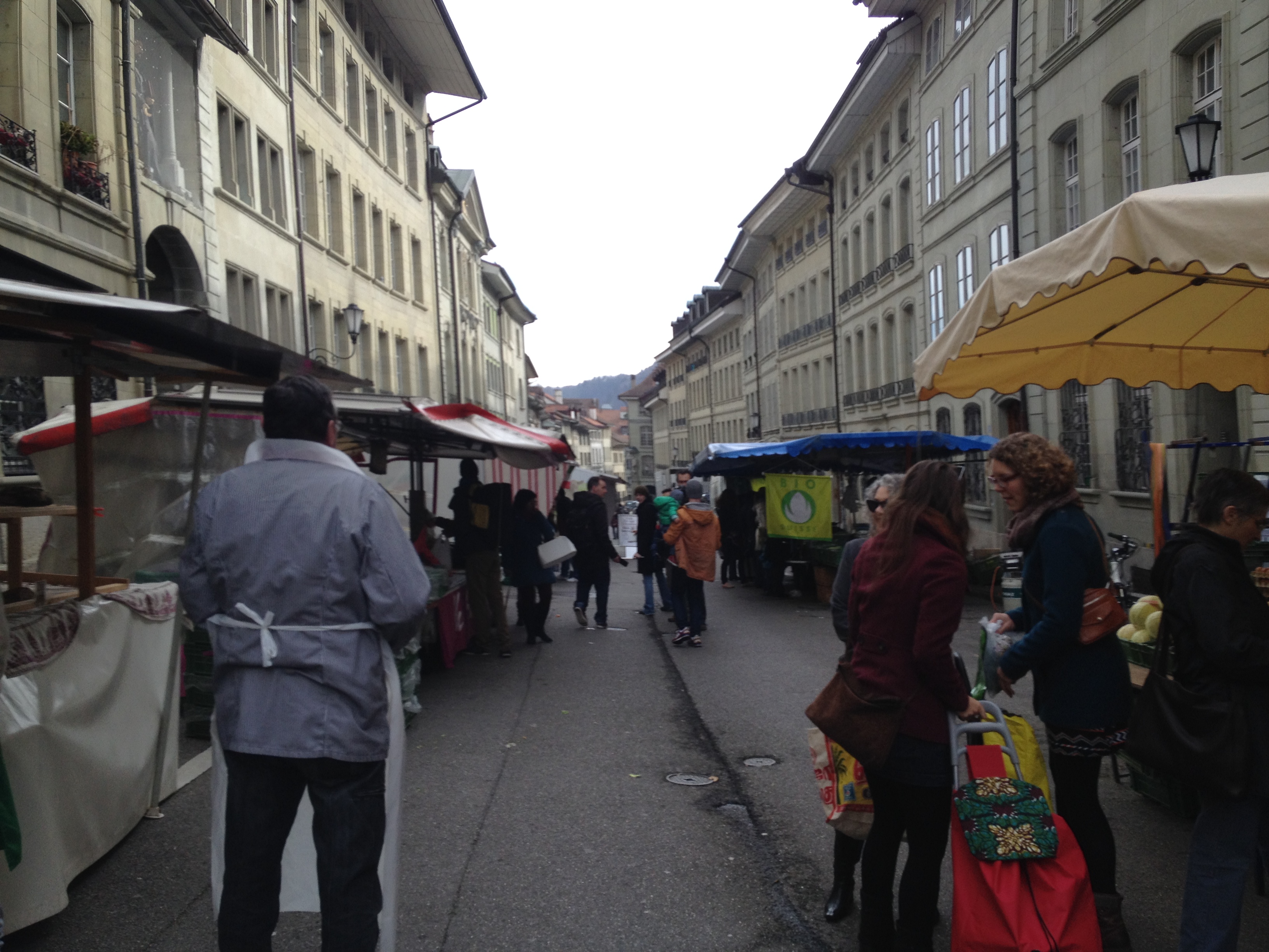 Fribourg Saturday street market
