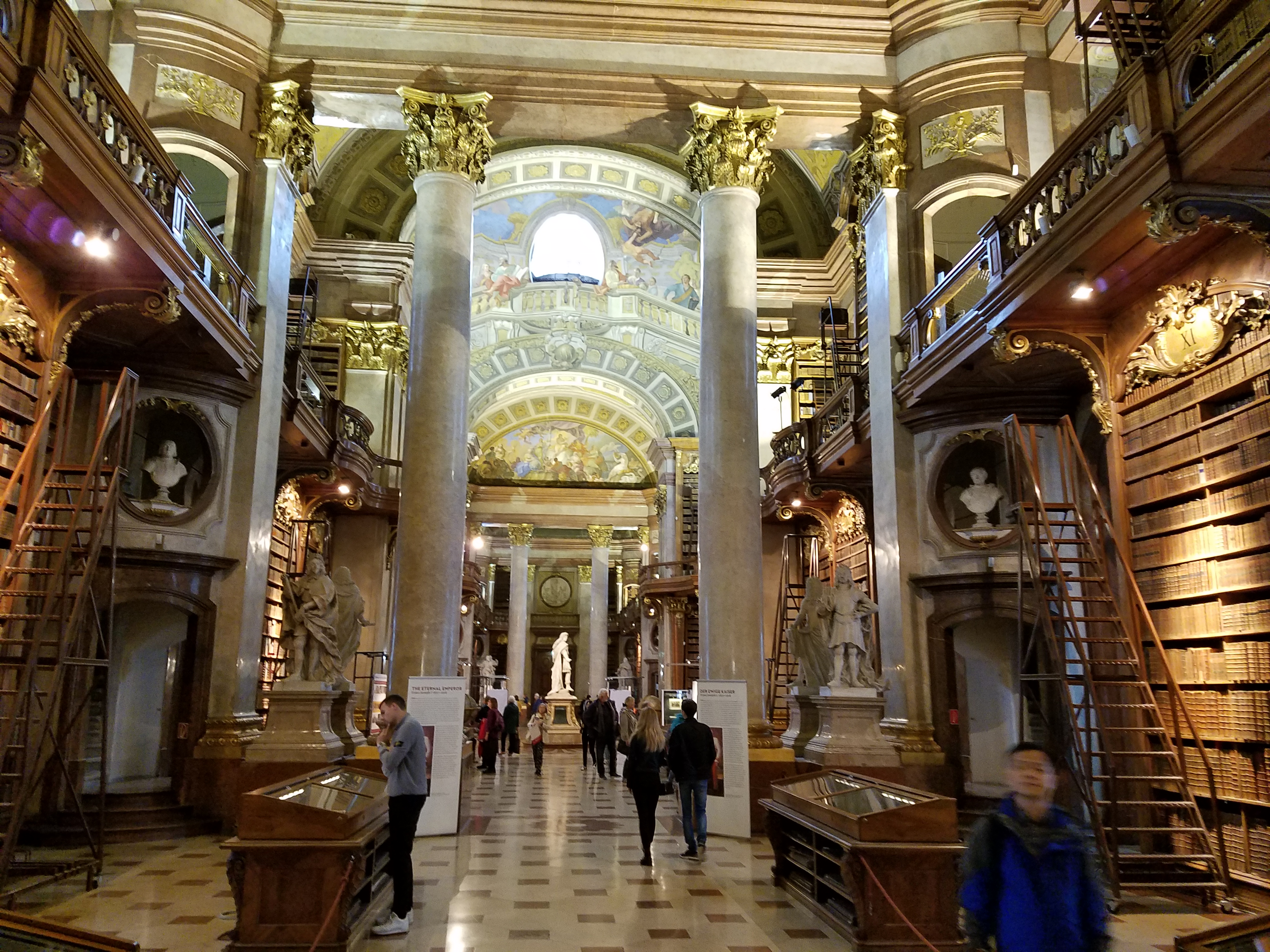 Austrian National Library: Prunksaal - Gamesforlanguage.com