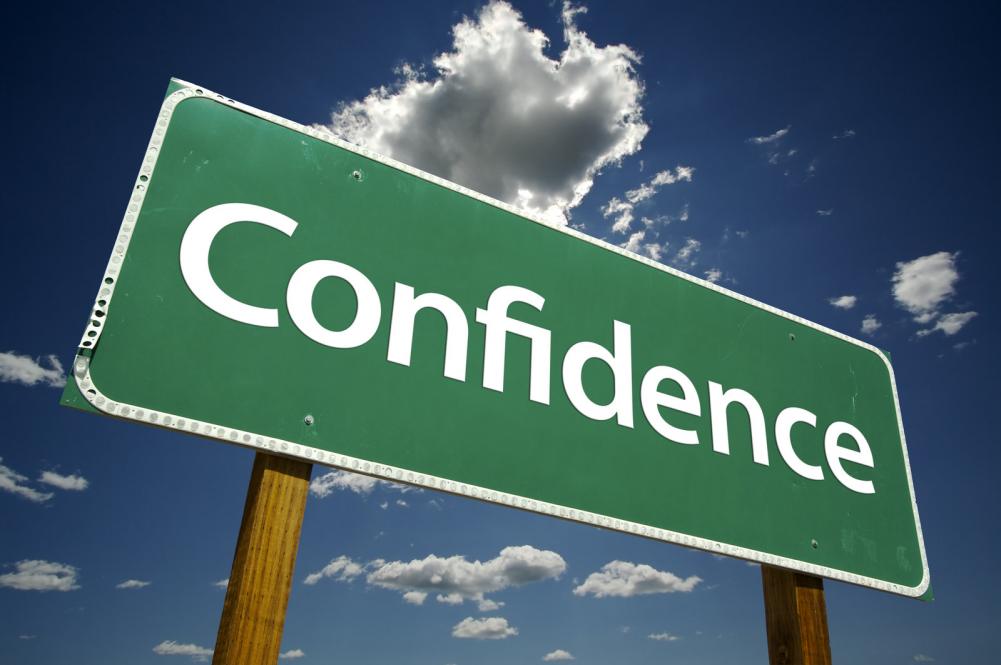 Confidence Sign - GamesforLanguage.com