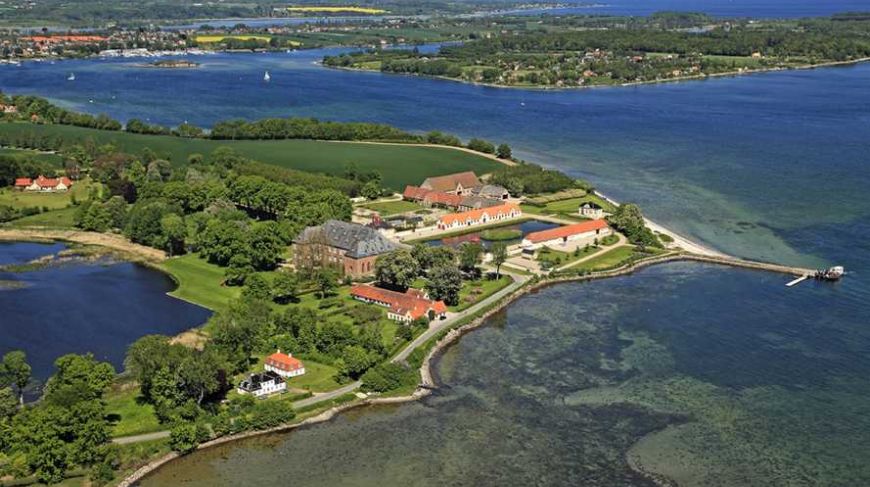 Aerial View of Valdemar's Castle