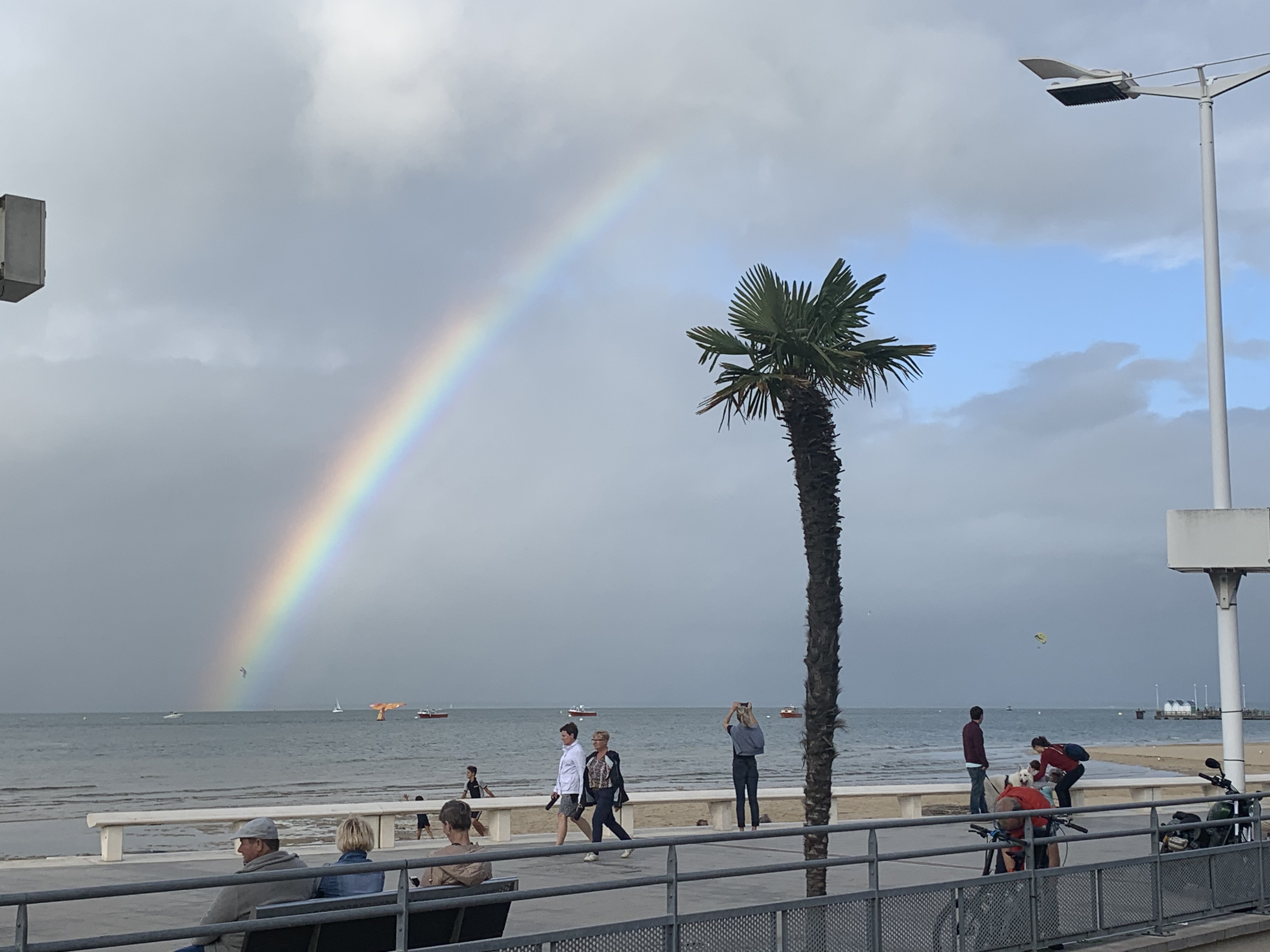 Rainbow at Arcachon, France