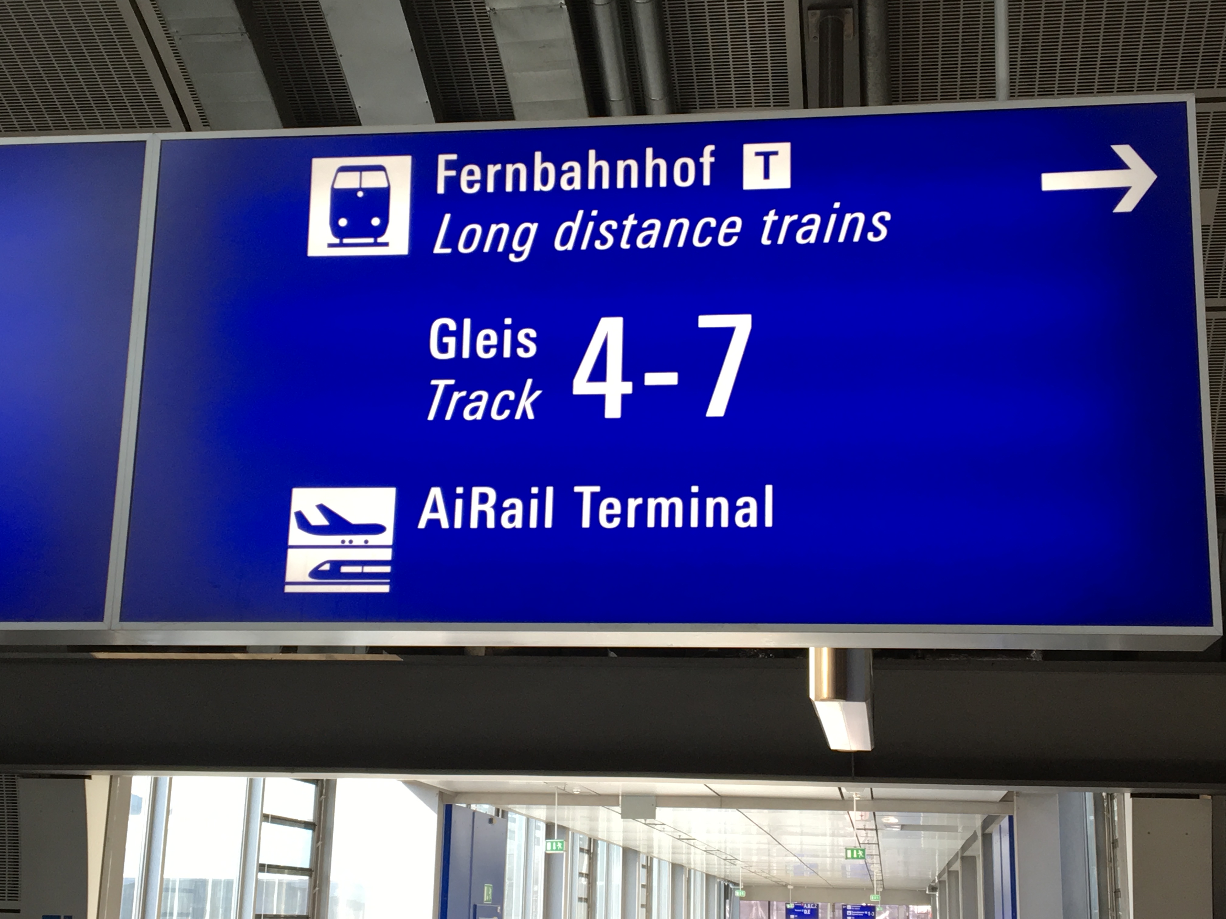 Fernbahnhof sign - Gamesforlanguage.com