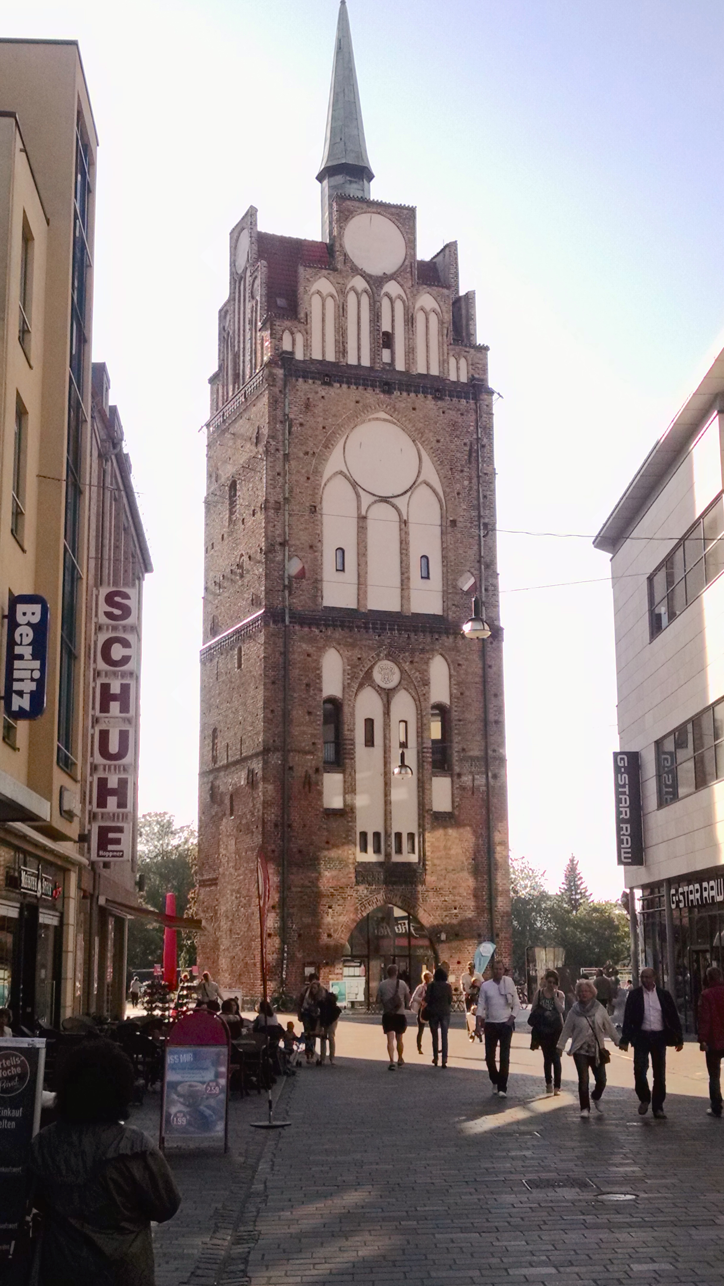 Rostock City gate - Gamesforlanguage.com