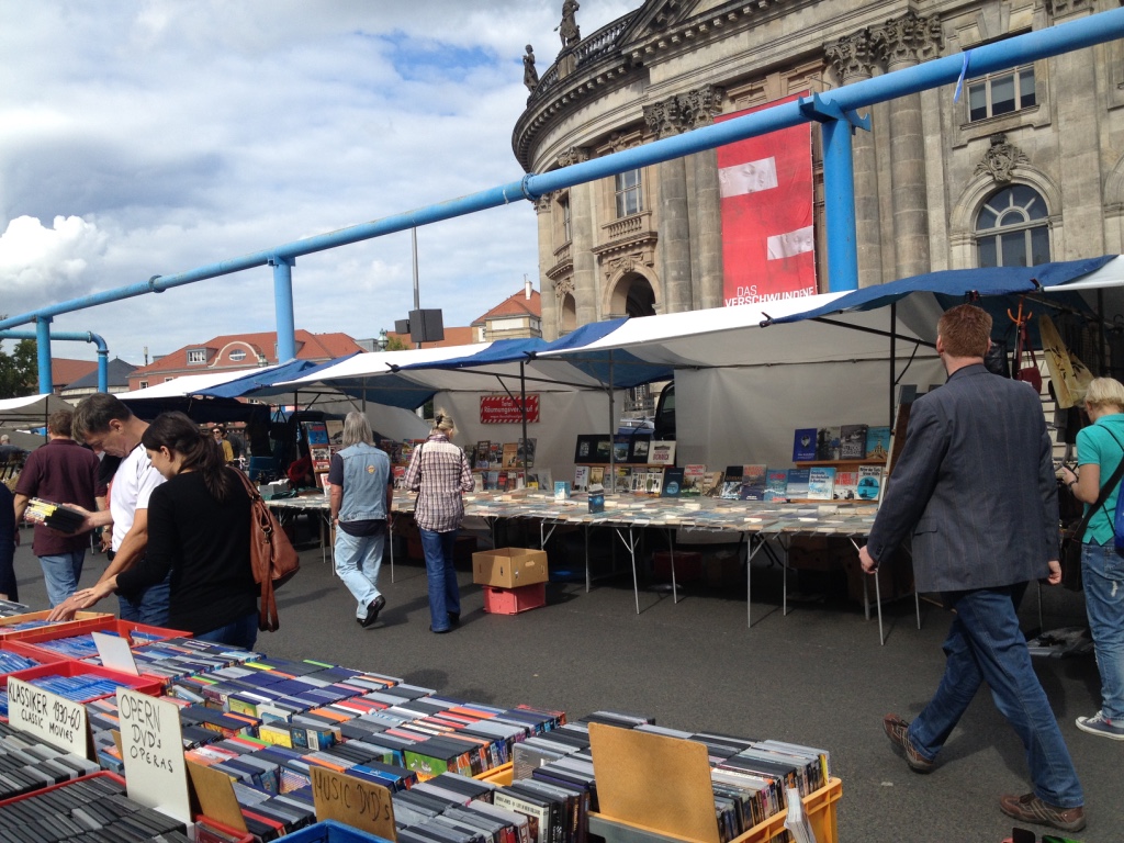 Flea market near Bodemuseum