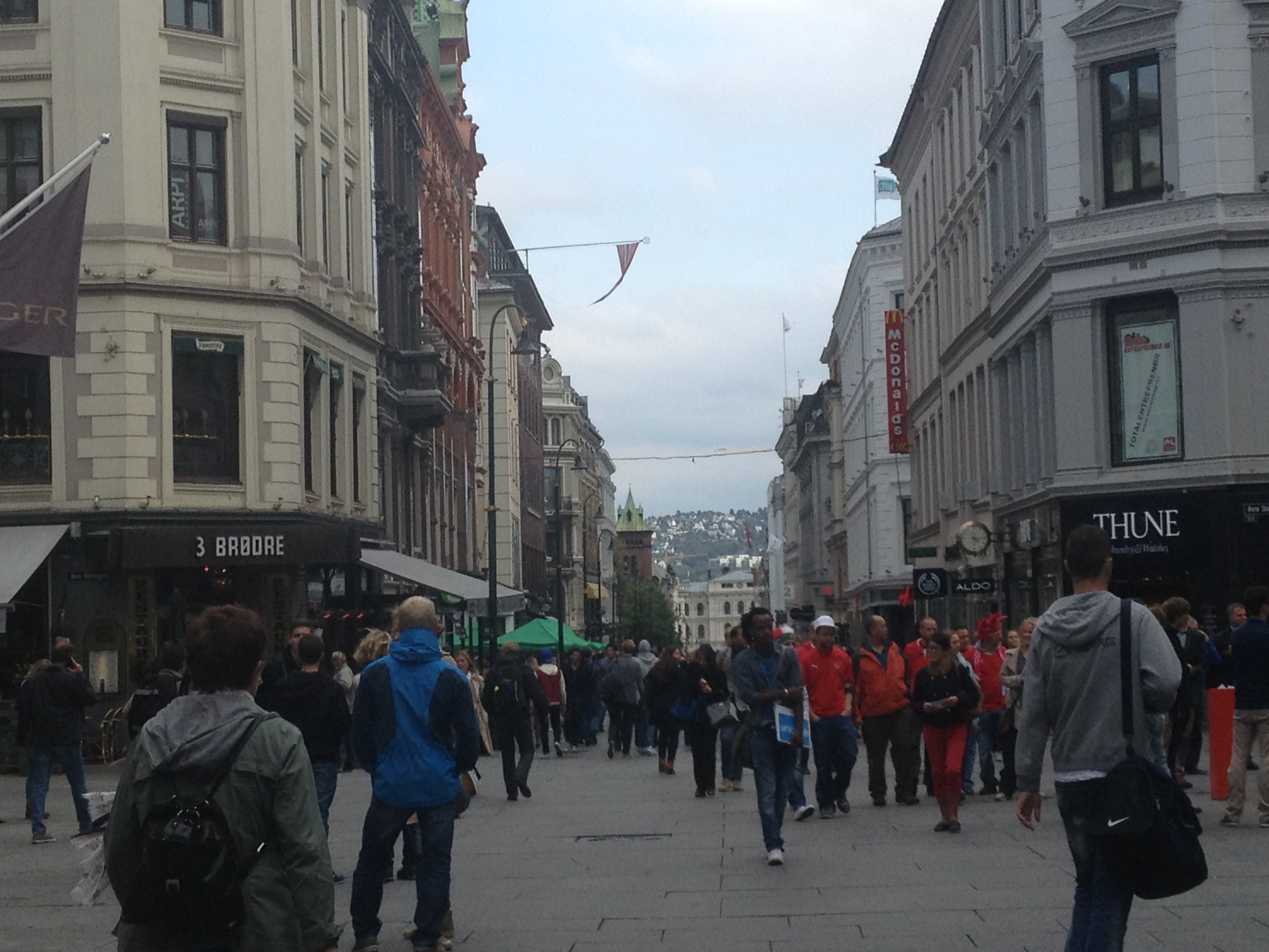 Oslo's Karl Johans gate 