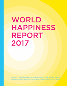 World Happiness Report 2017 cover
