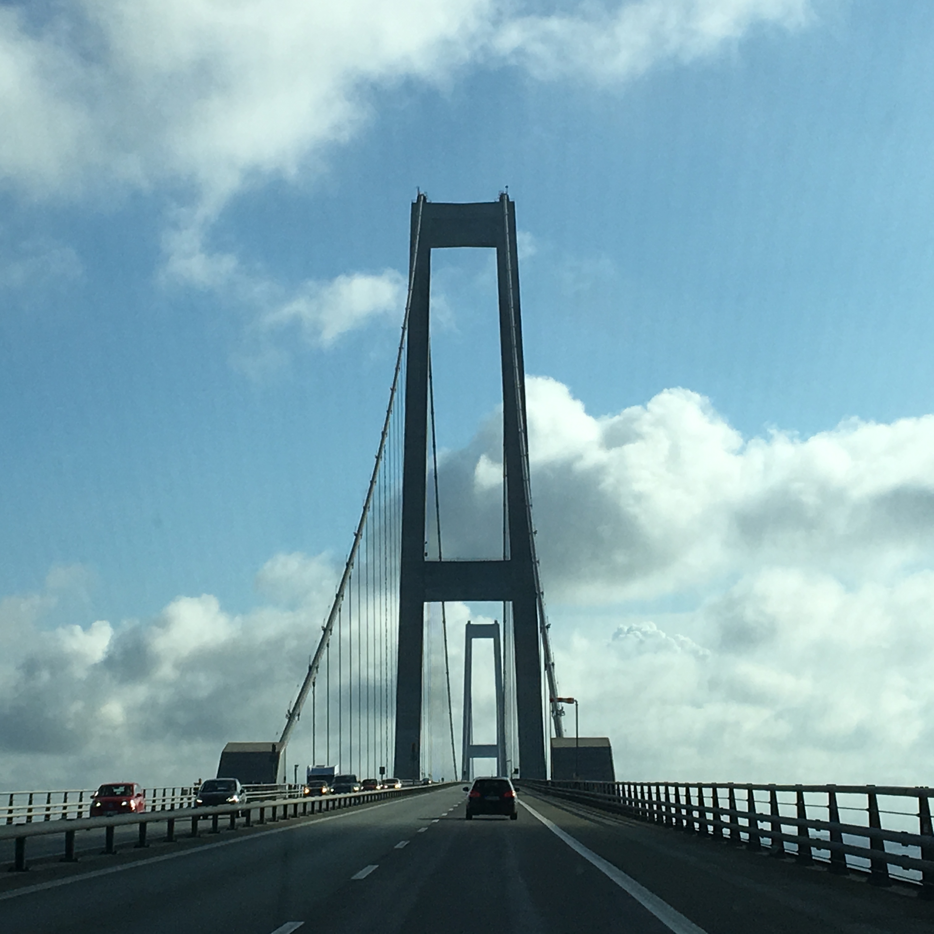 Suspension Brisge between Fyn and Sealand, Denmark