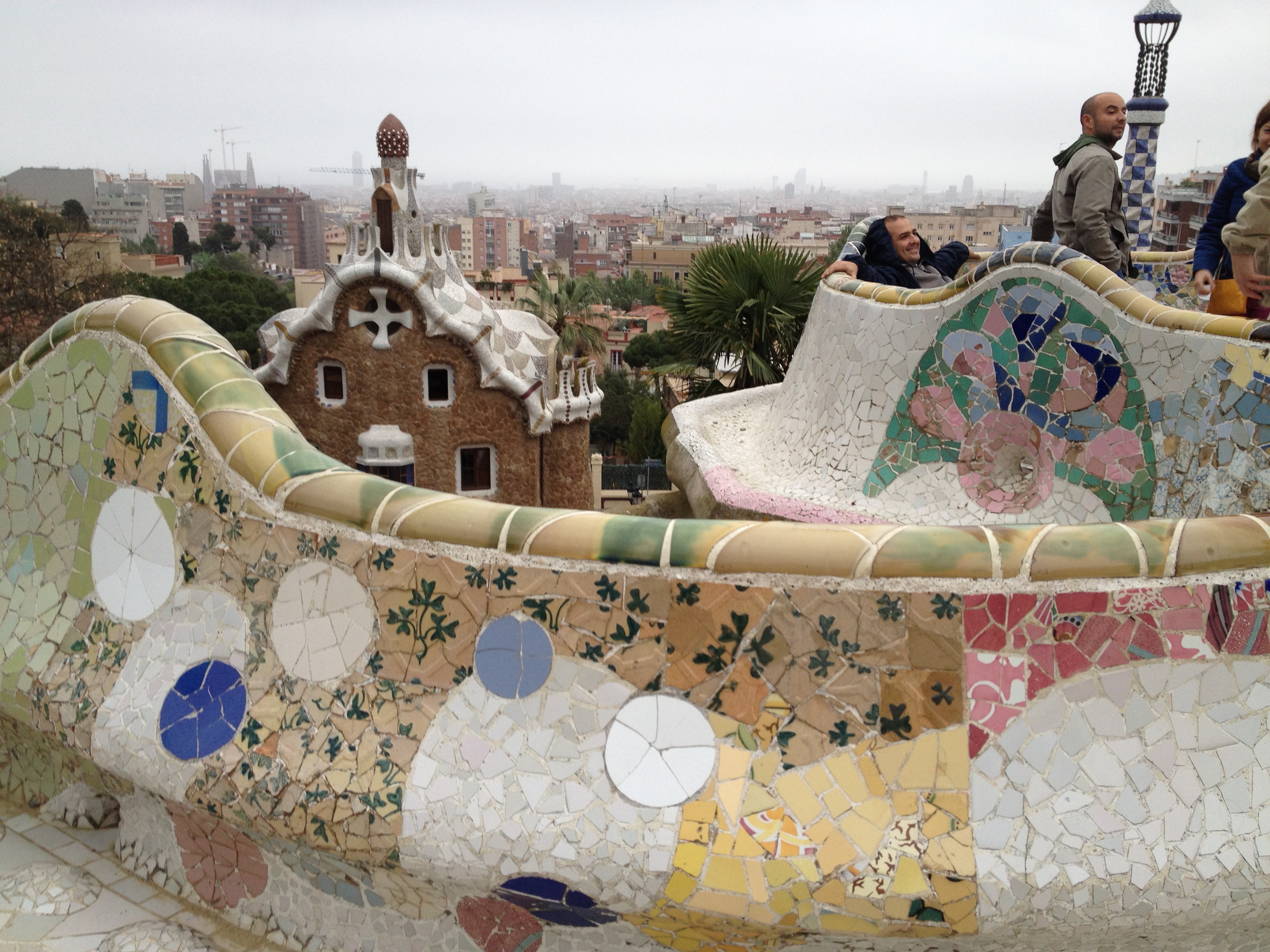 Parc Gülle in Barcelona, Spain