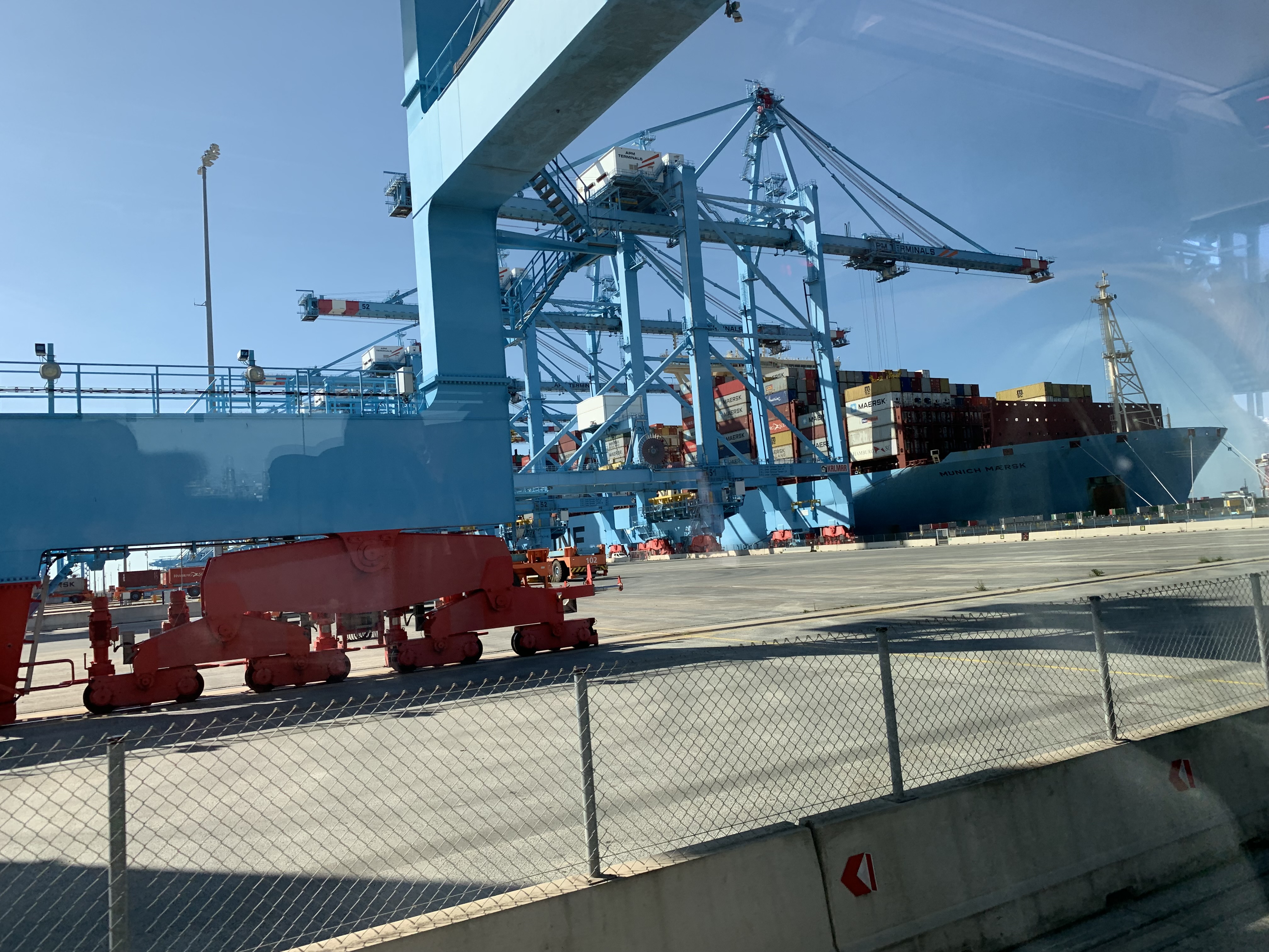 Munich Maersk in Europort Rotterdam