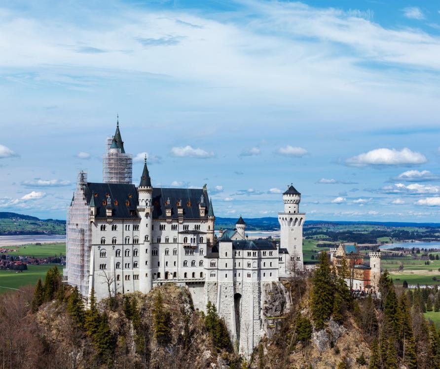 Schloss Neuschwanstein, Bavaria, Germany 