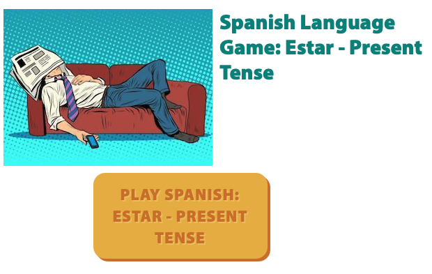 Gamesforlanguage Spanish estar-present tense screenshot
