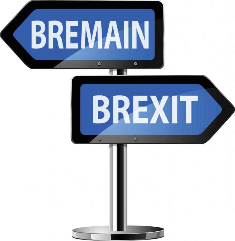 Brexit decision sign