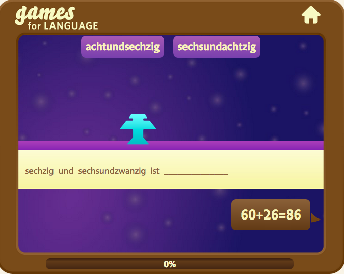 German Numbers above 20 - GamesforLanguage