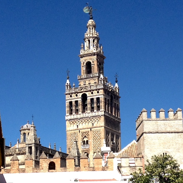 Cathedral Bell Tower in Seville, Spain