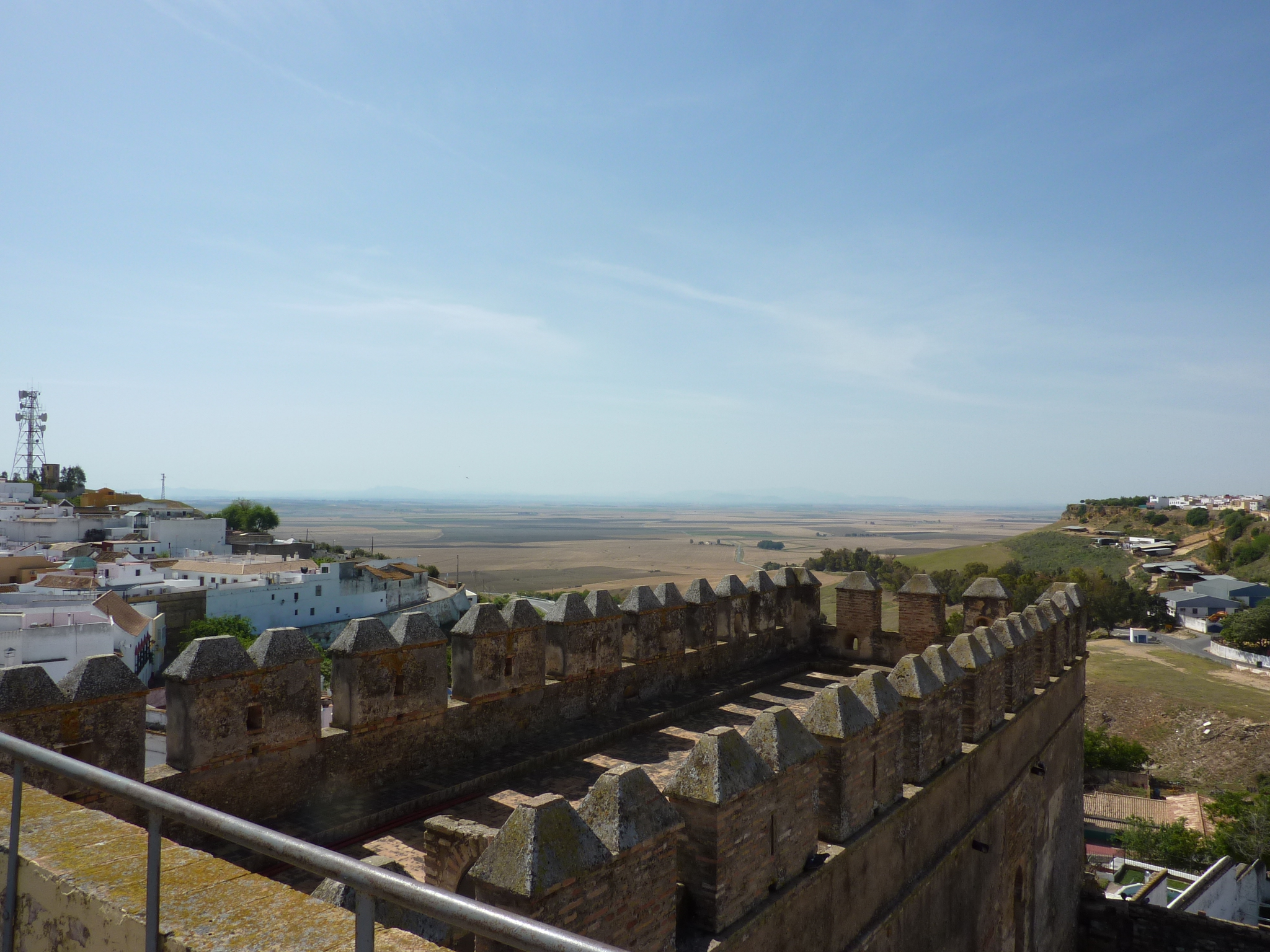 View from tower in Carmona, Spain