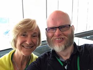 Richard Simcott & Ulrike Rettig at Langfest 2017