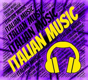 Italian Music Poster
