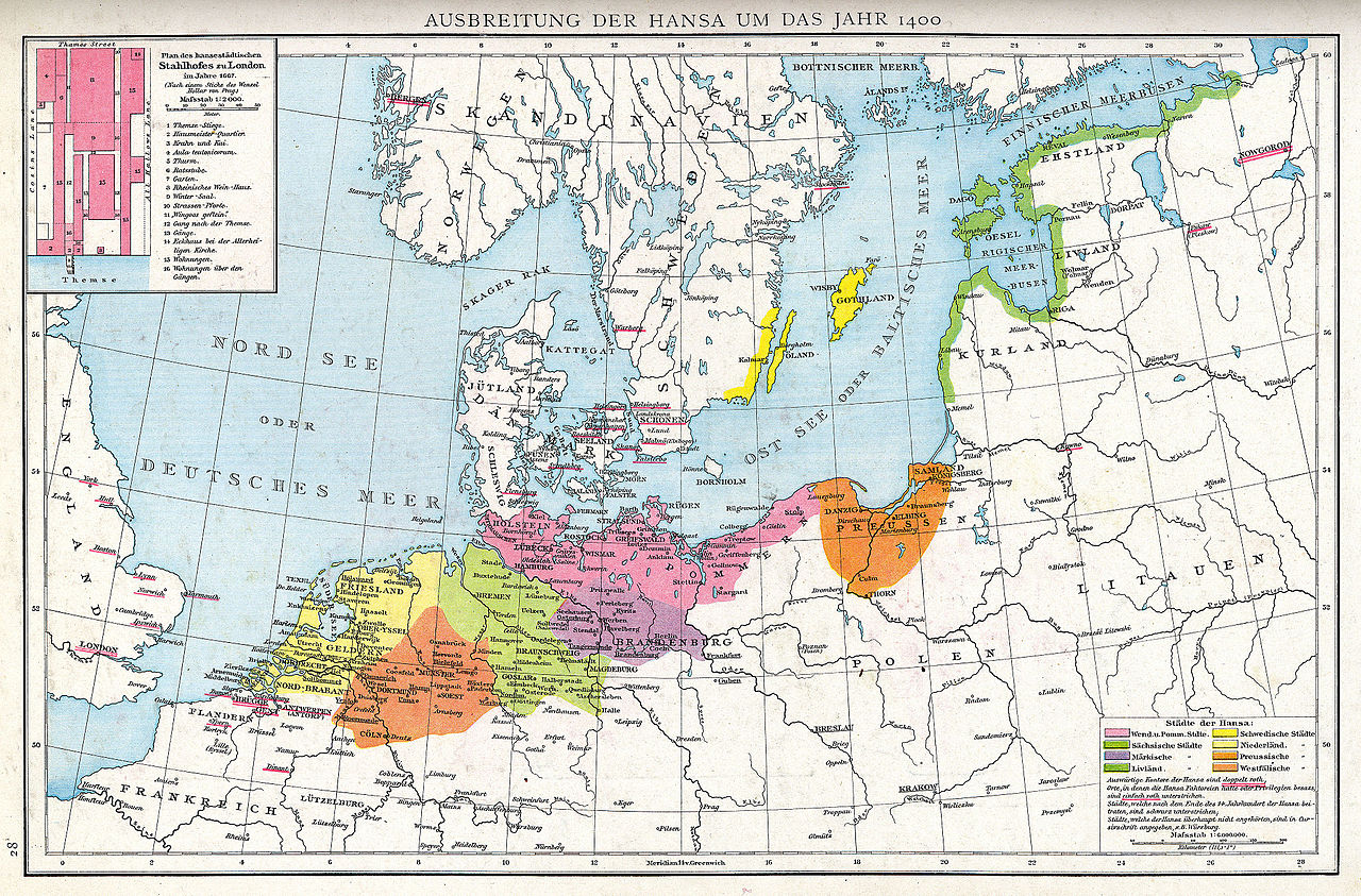 Die Hanse - Map