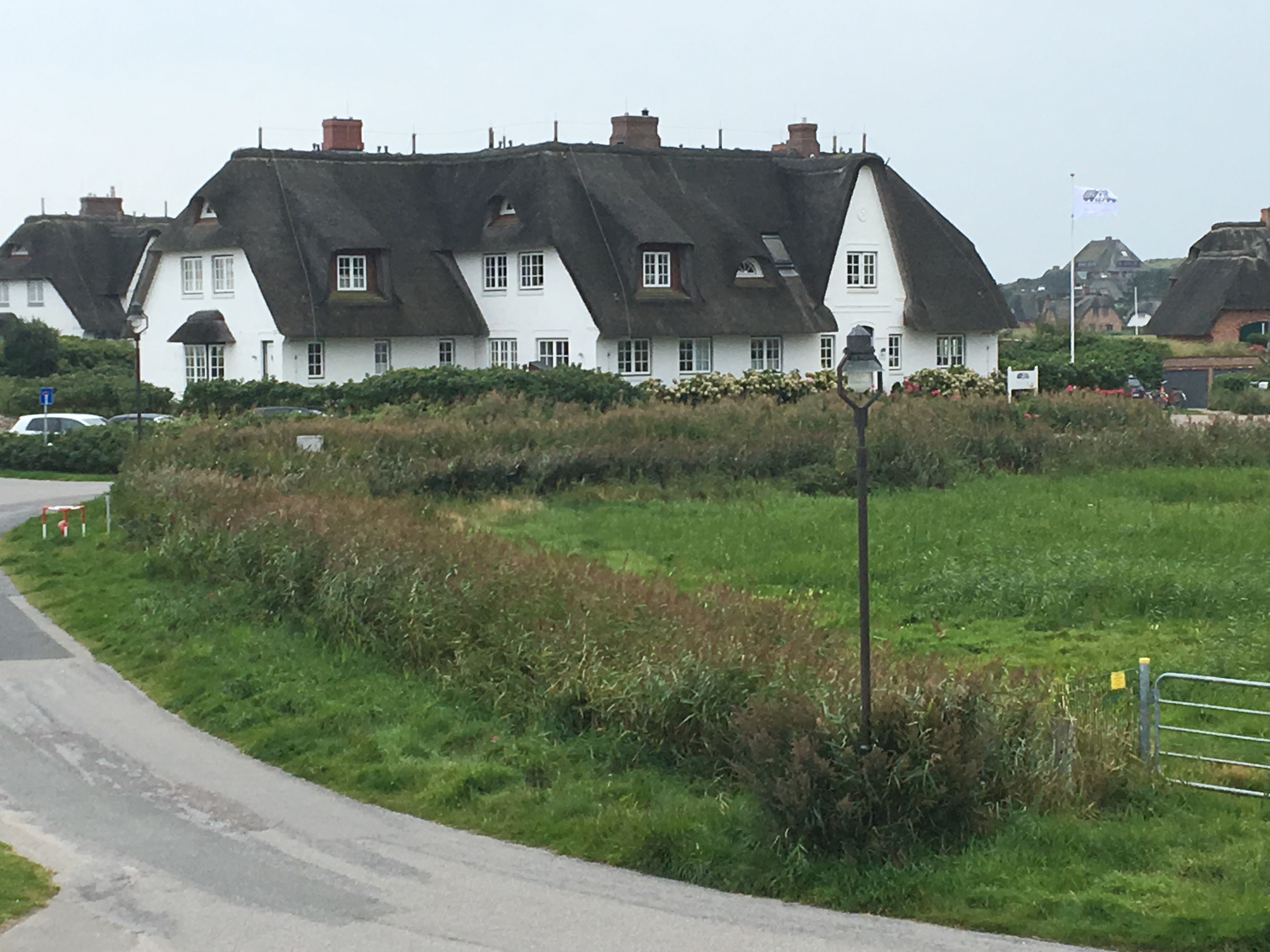 Typical reed-roofed house on Sylt