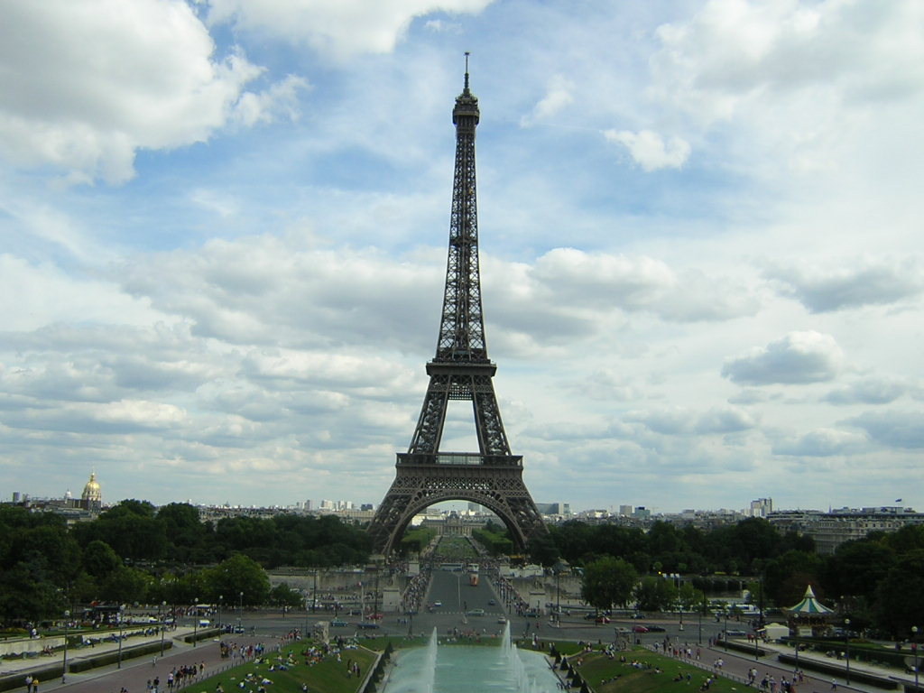 Eiffel Tower & Trocadero - Gamesforlanguage.com