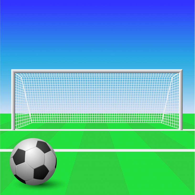 Soccer goal - Gamesforlanguage.com