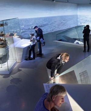 inside Maritime Museum of Denmark