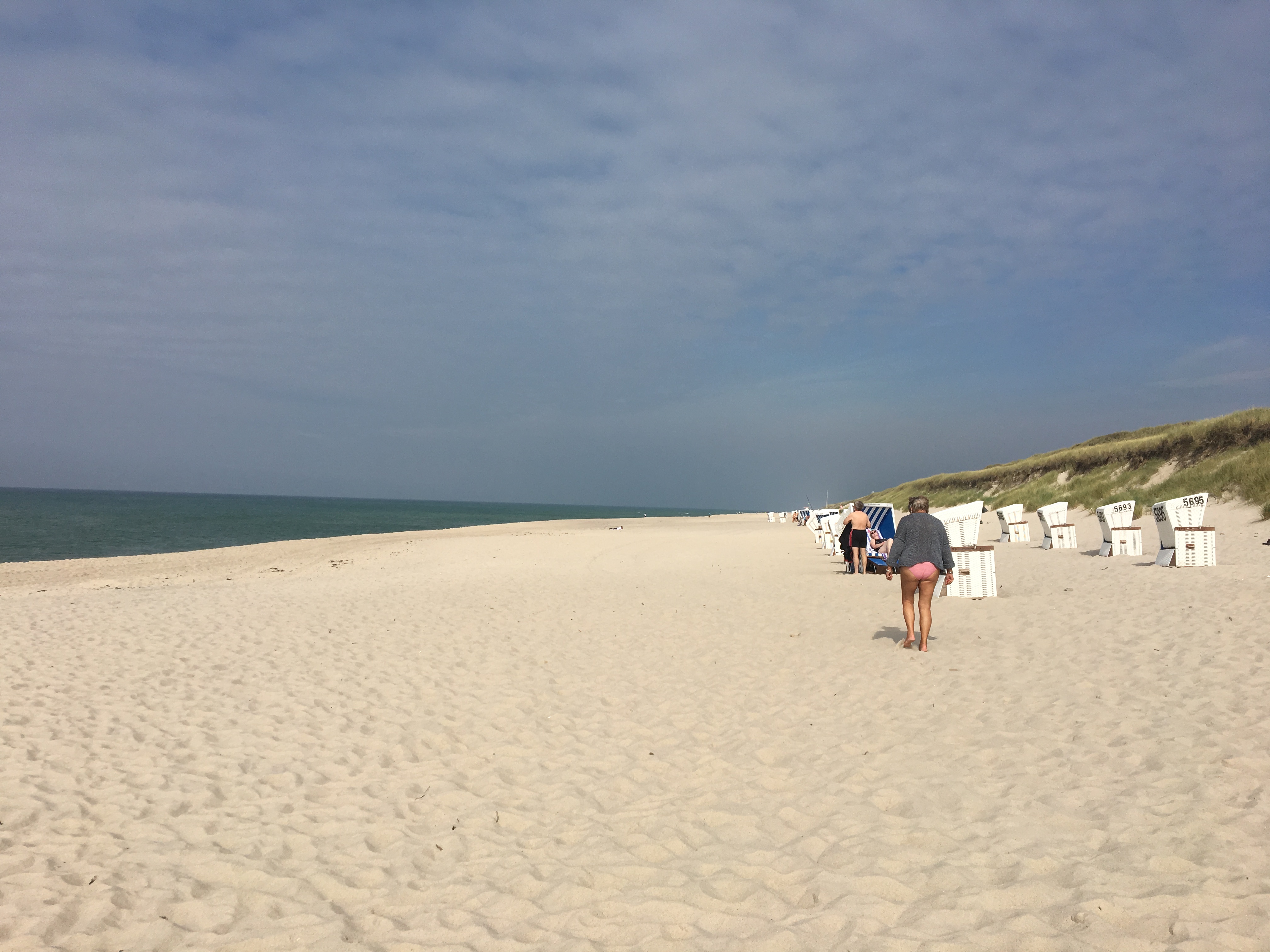 Sylt Beach during off season