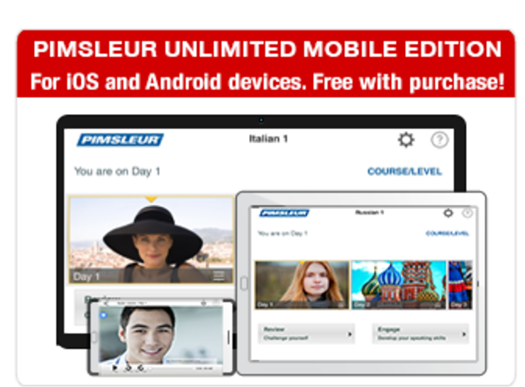 Pimsleur App page