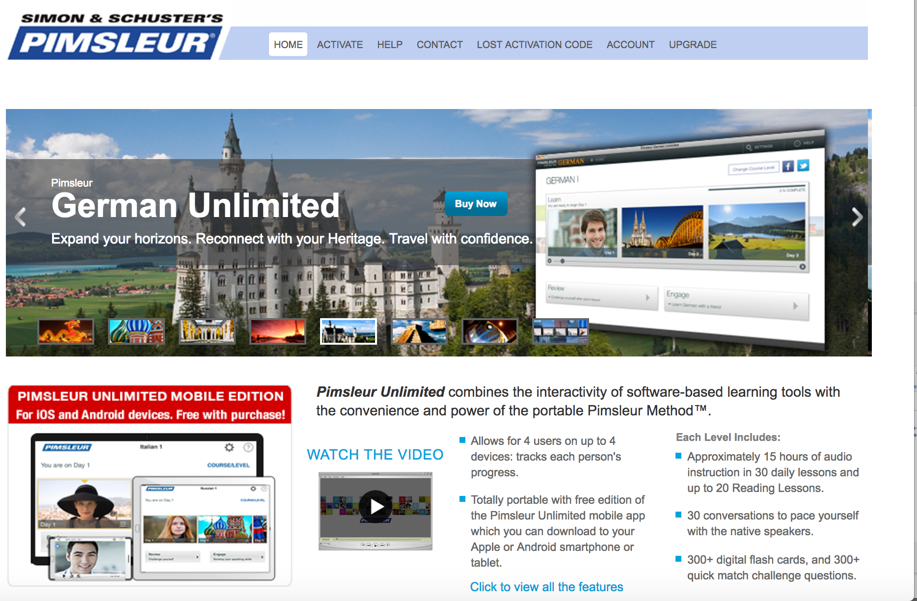 Pimsleur German Unlimited screenshot