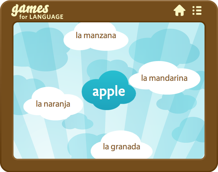 Spanish - Gamesforlanguage.com