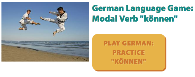 Gamesforlanguage Screenshot - German modal verb "können"
