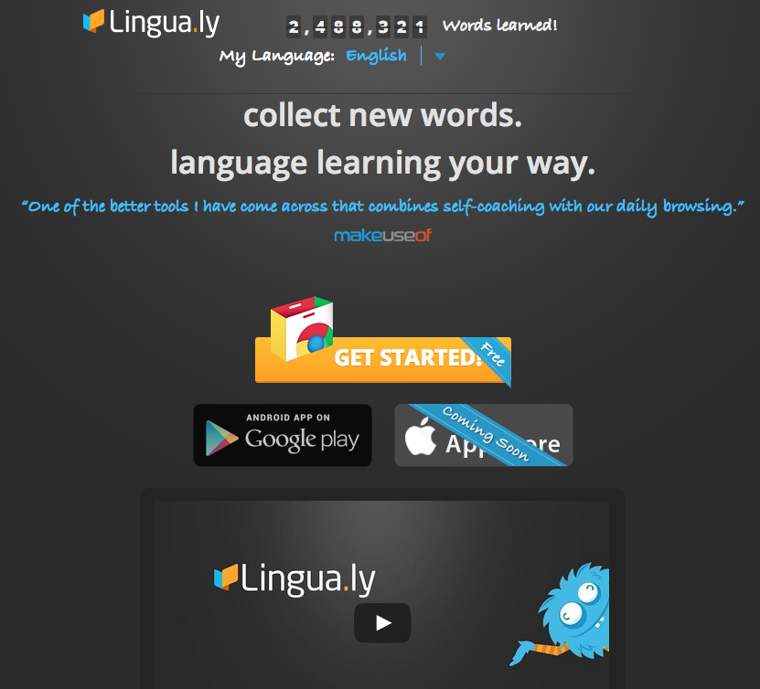 Lingua.Ly Home Page