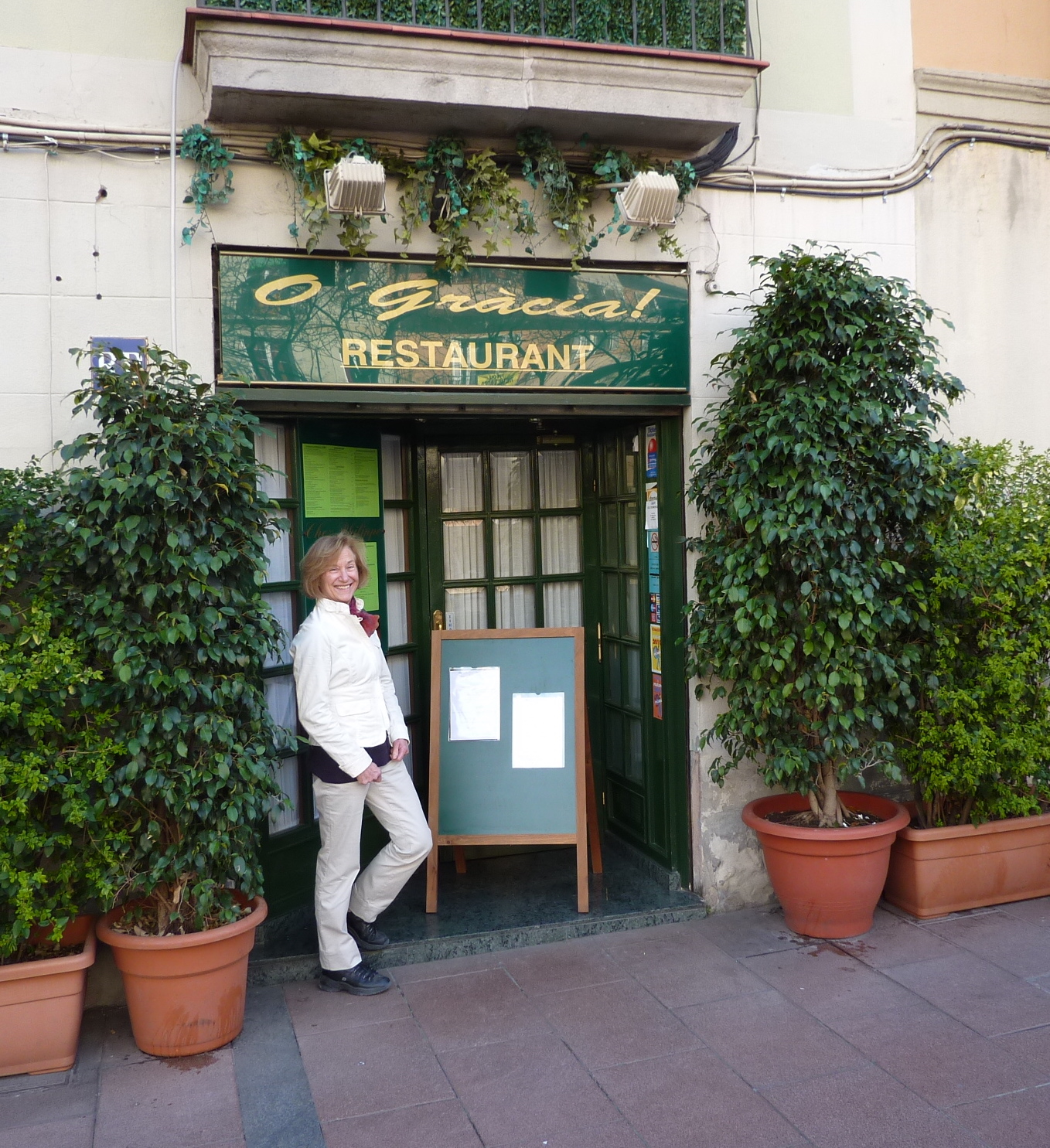 Restaurant o'Gràcia in Barcelona