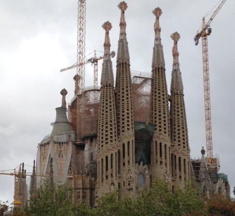 La Sagrada Familia, Barcelona