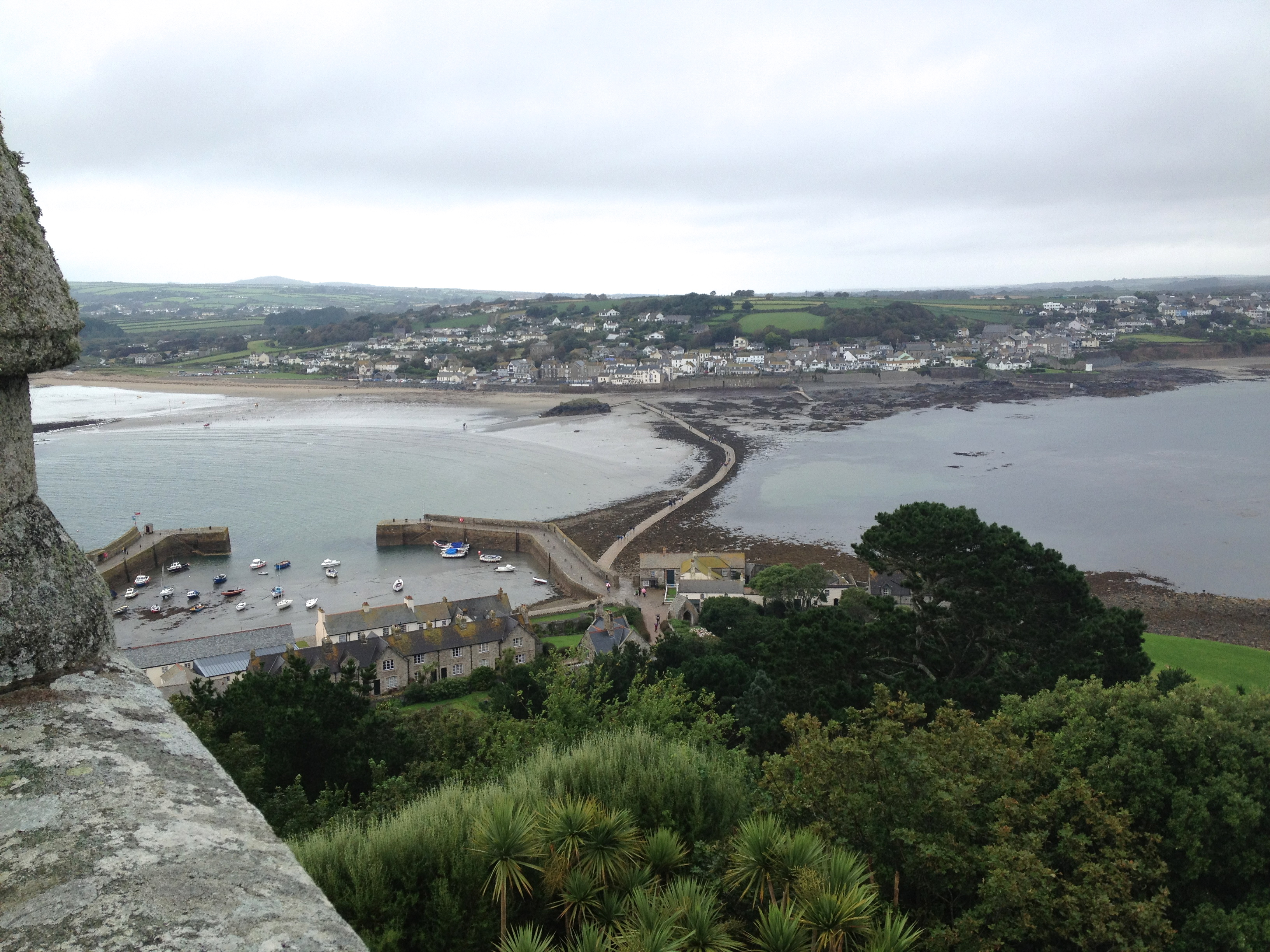 view from castle