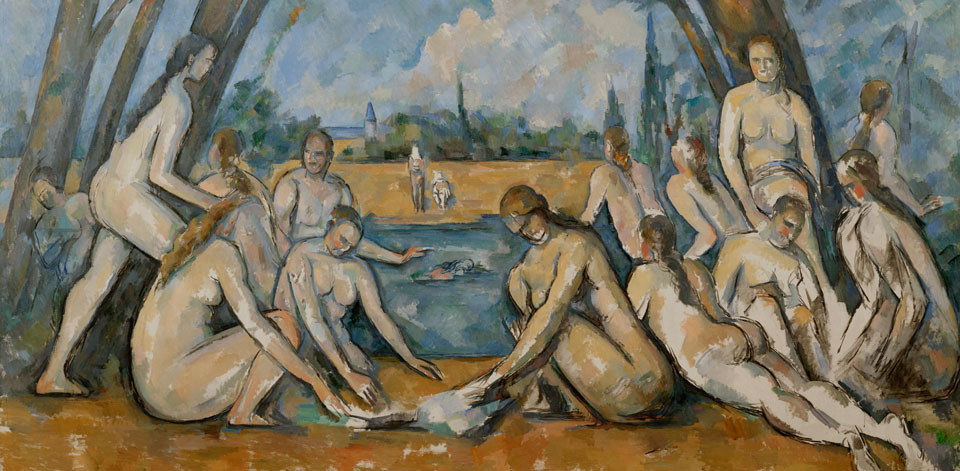 Cézanne The large bathers
