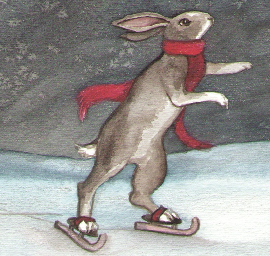 Skating Bunny